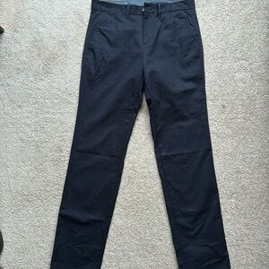 Straight Navy Gap Khakis 29x32